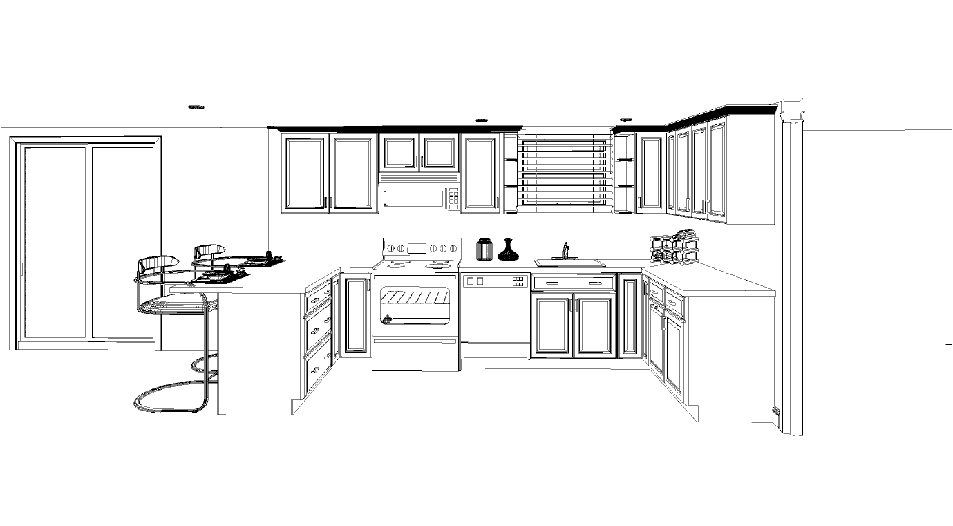 design your kitchen custom plans